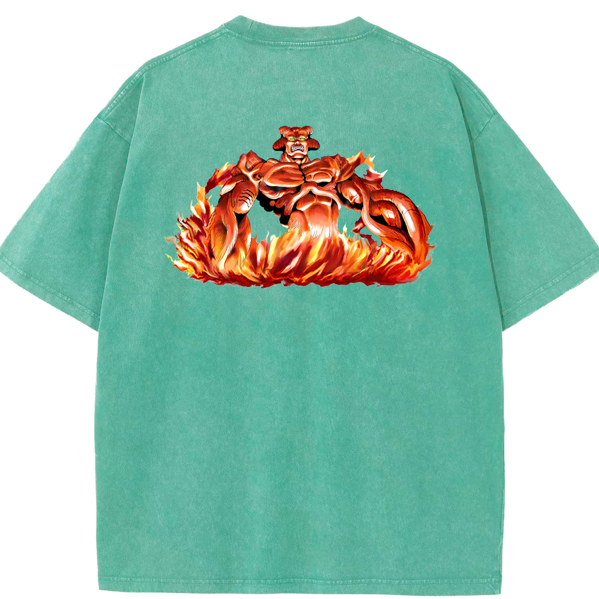 （画像用） 遊☆戯☆王 Yu-Gi-Oh! 綿100% ヴィンテージ風 半袖Tシャツ（背面プリント）